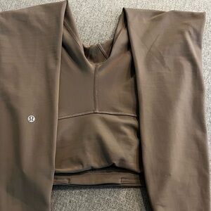 Lululemon Brown Activewear Set